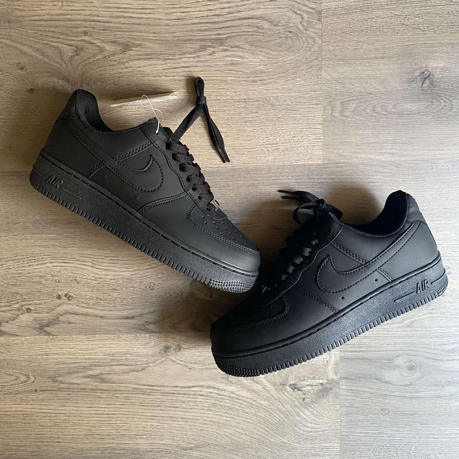 Nike Air Force 1 Triple Black Negras | Talla 40 | Nuevas | Con Caja – photo 3